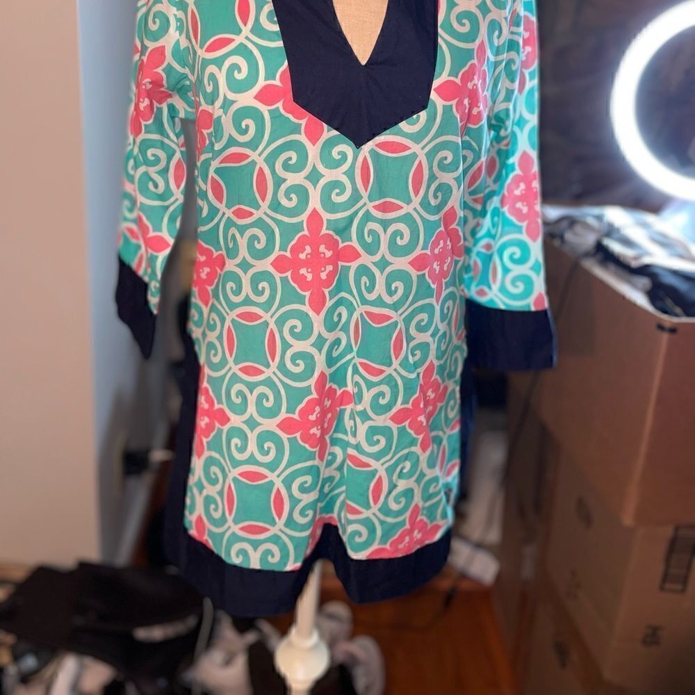 Simply Southern Swirl Notch Neck Tunic - SZ / S - Picture 3 of 6